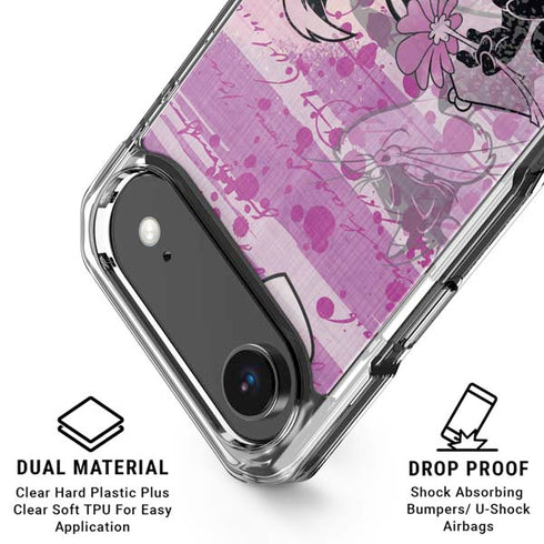 Looney Tunes Pepe Le Pew Purple Romance iPhone 17 Air Clear Case