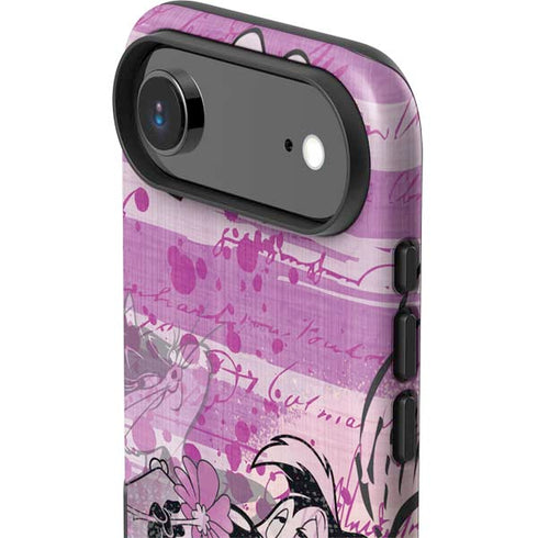 Looney Tunes Pepe Le Pew Purple Romance iPhone 17 Air Impact Case