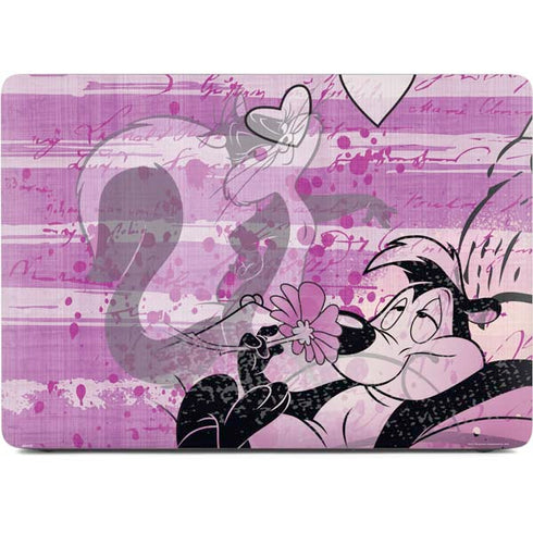 Looney Tunes Pepe Le Pew Purple Romance Apple MacBook Pro 16-inch Skin