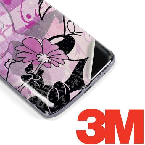 Looney Tunes Pepe Le Pew Purple Romance Moto E5 Plus Skin