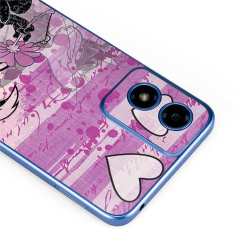 Looney Tunes Pepe Le Pew Purple Romance Moto G Play 4G (2024) Skin