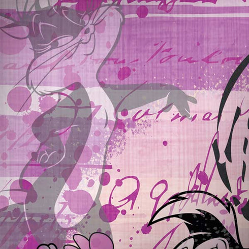 Looney Tunes Pepe Le Pew Purple Romance Moto G6 Skin