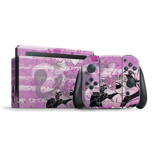 Looney Tunes Pepe Le Pew Purple Romance Nintendo Skins