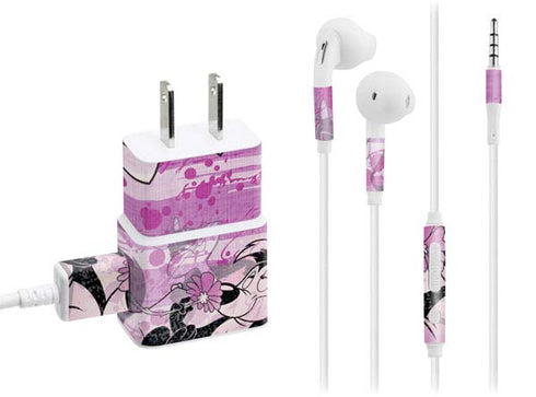 Looney Tunes Pepe Le Pew Purple Romance Phone Charger Skin