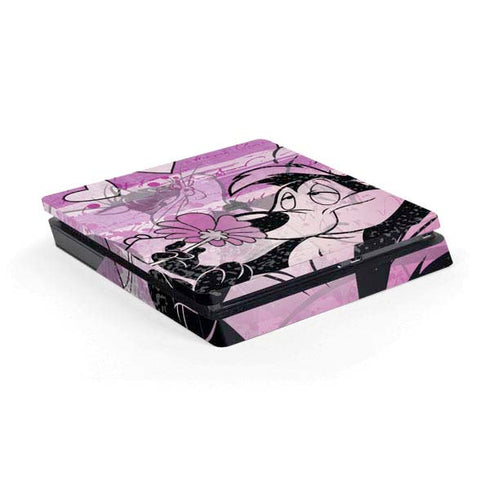 Looney Tunes Pepe Le Pew Purple Romance PlayStation PS4 Skins