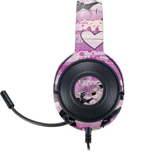 Looney Tunes Pepe Le Pew Purple Romance Razer Kraken X Skin