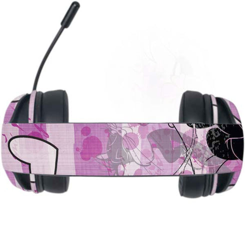 Looney Tunes Pepe Le Pew Purple Romance Razer Kraken X Skin