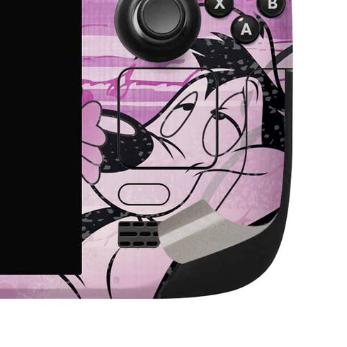 Looney Tunes Pepe Le Pew Purple Romance Steam Deck Handheld Gaming Computer OLED Skin
