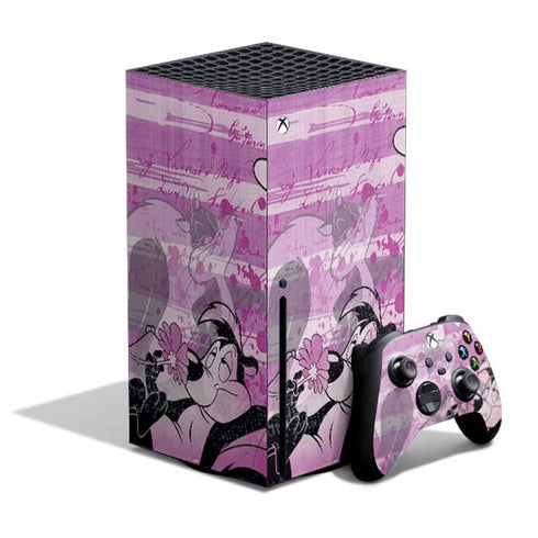 Looney Tunes Pepe Le Pew Purple Romance Xbox Series X Skins