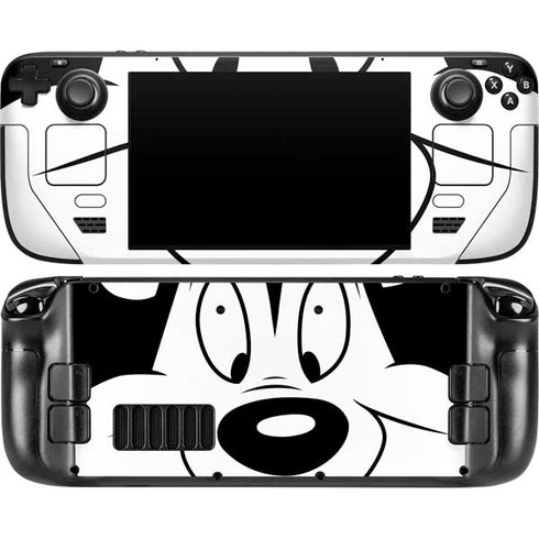 Looney Tunes Pepe Le Pew Steam Deck Handheld Gaming Computer OLED Skin