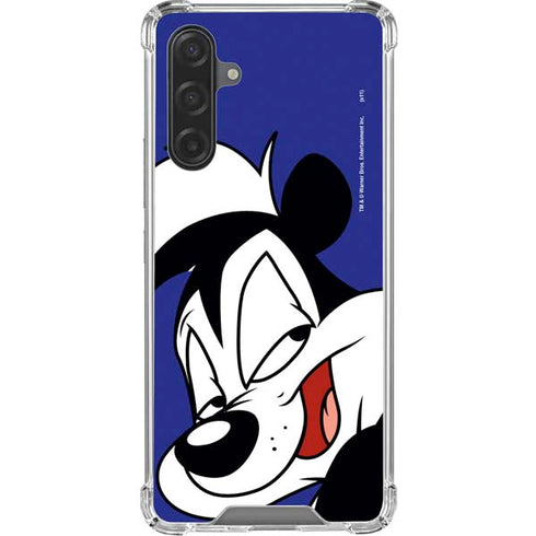 Looney Tunes Pepe Le Pew Zoomed In Galaxy A17 Clear Case