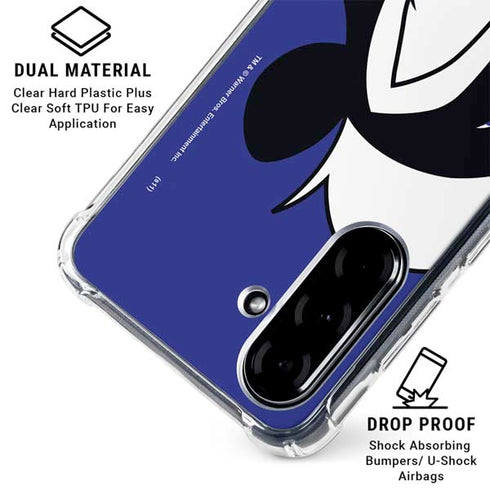 Looney Tunes Pepe Le Pew Zoomed In Galaxy A36 5G Clear Case