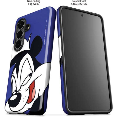 Looney Tunes Pepe Le Pew Zoomed In Galaxy S26 Impact Case