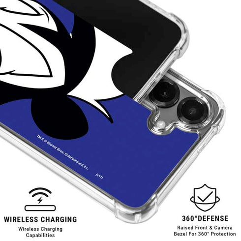 Looney Tunes Pepe Le Pew Zoomed In Galaxy S26 Plus Clear Case