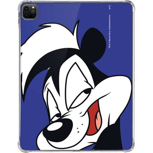 Looney Tunes Pepe Le Pew Zoomed In iPad Pro 11in (2024) Clear Case