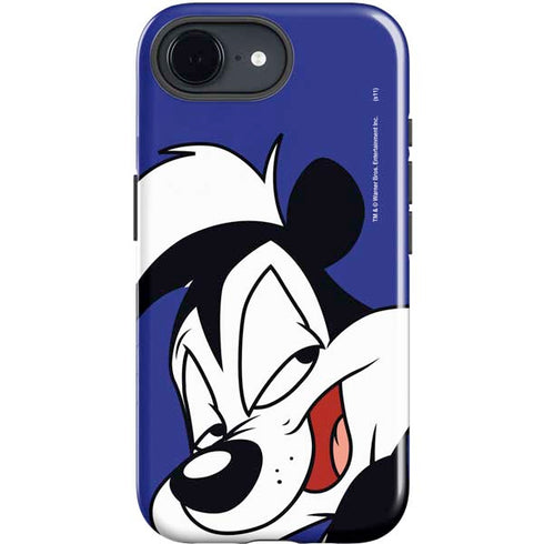 Looney Tunes Pepe Le Pew Zoomed In iPhone 16e Impact Case