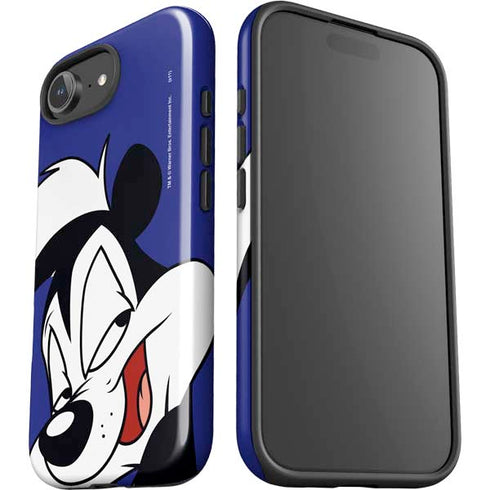 Looney Tunes Pepe Le Pew Zoomed In iPhone 16e Impact Case
