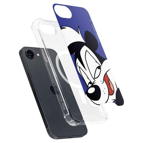 Looney Tunes Pepe Le Pew Zoomed In iPhone 16e MagSafe Case