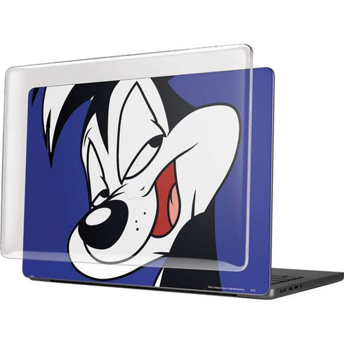 Looney Tunes Pepe Le Pew Zoomed In MacBook Pro 14in (2021-24) Case plus Skin