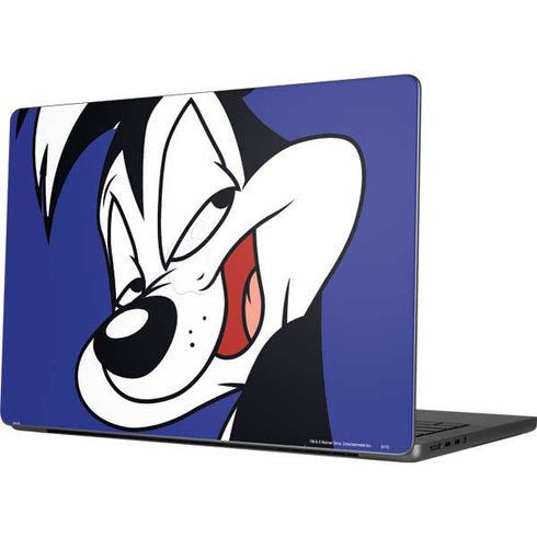 Looney Tunes Pepe Le Pew Zoomed In Apple MacBook Pro 14-inch Skin
