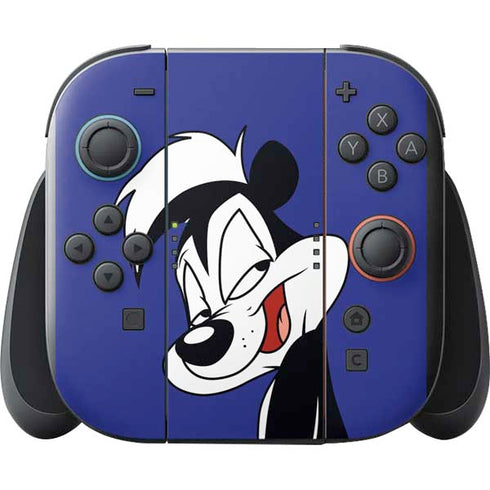 Looney Tunes Pepe Le Pew Zoomed In Nintendo Switch 2 (2025) with Joy-Con Skin