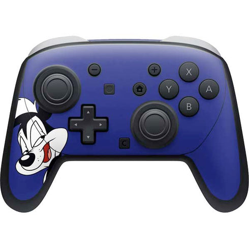 Looney Tunes Pepe Le Pew Zoomed In Nintendo Switch 2 (2025) Pro Controller Skin
