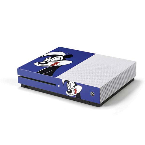 Looney Tunes Pepe Le Pew Zoomed In Xbox One S Console Skin