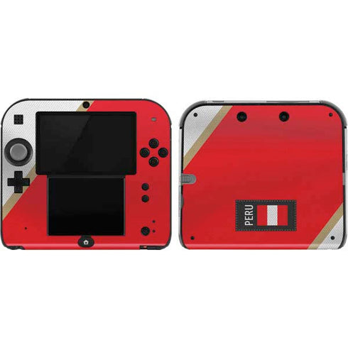 Peru Soccer Flag Nintendo Skins