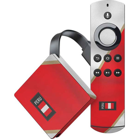 Peru Soccer Flag Amazon Fire TV Skin