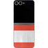 Peru Flag Distressed Galaxy Z Flip6 Skin