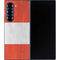Peru Flag Distressed Galaxy Z Fold6 Skin