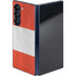 Peru Flag Distressed Galaxy Z Fold6 Skin