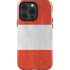 Peru Flag Distressed iPhone 15 Pro Impact Case