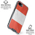Peru Flag Distressed iPhone 16e Clear Case