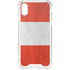 Peru Flag Distressed iPhone XS Clear Case