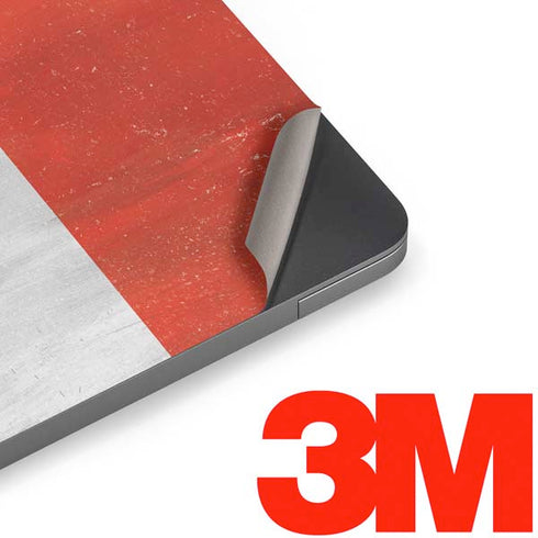 Peru Flag Distressed Apple MacBook Air Skin