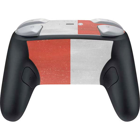 Peru Flag Distressed Nintendo Switch 2 (2025) Pro Controller Skin
