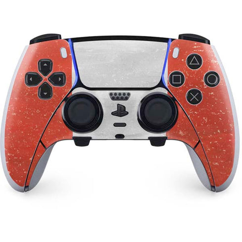 Peru Flag Distressed PS5 DualSense Edge Pro Controller Skin