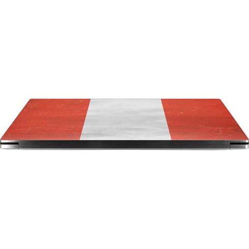 Peru Flag Distressed Dell XPS Skin