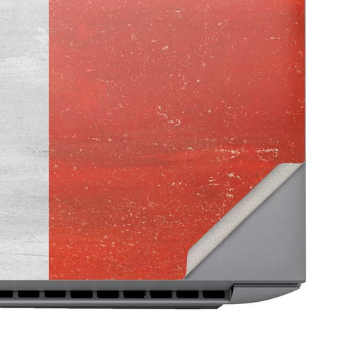 Peru Flag Distressed HP ZBook Fury 16 G10 Skin