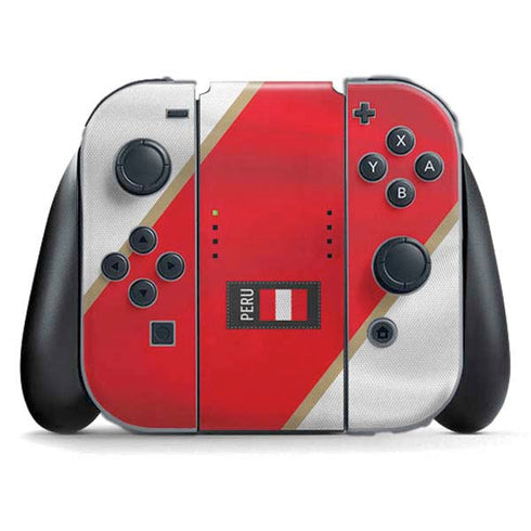 Peru Soccer Flag Nintendo Skins
