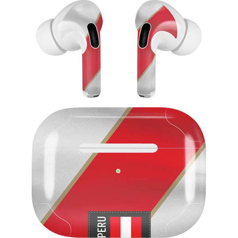 Peru Soccer Flag AirPods Skins
