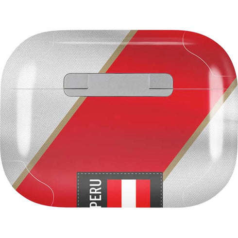 Peru Soccer Flag AirPods Skins