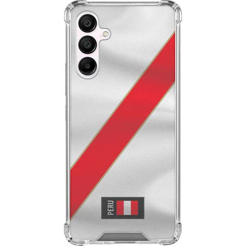 Peru Soccer Flag Galaxy A16 5G Clear Case