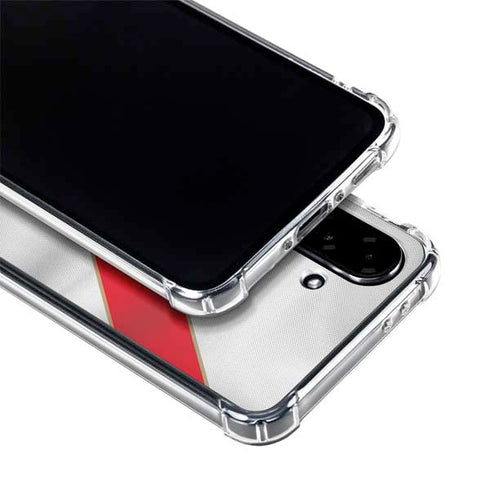 Peru Soccer Flag Galaxy A36 5G Clear Case