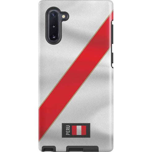 Peru Soccer Flag Galaxy Cases