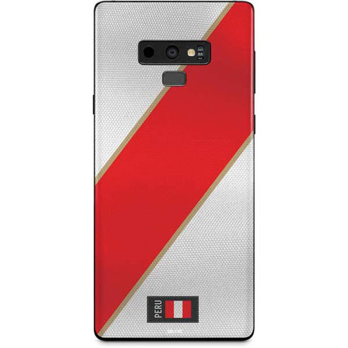 Peru Soccer Flag Galaxy Note 9 Skin