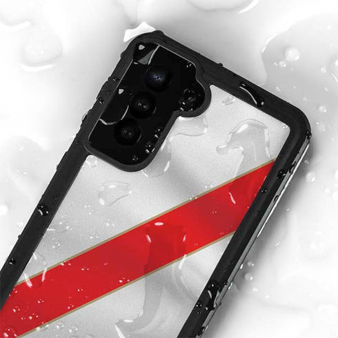 Peru Soccer Flag Galaxy S24 Plus Waterproof Case