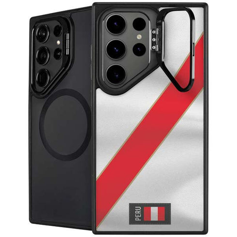 Peru Soccer Flag Galaxy S25 Ultra Kickstand Case