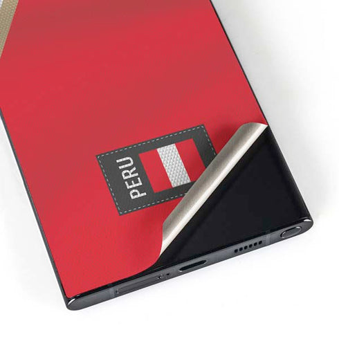 Peru Soccer Flag Galaxy S24 Ultra Skin
